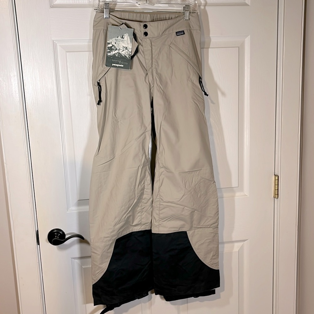 NWT Patagonia Snow Shell PANTS Fall Line Expedition Windproof Ski Snowboard 30
